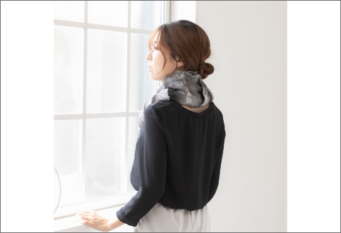 【0481】ミクロの感触 高級チンチラ ヘチマカラー ナチュラル