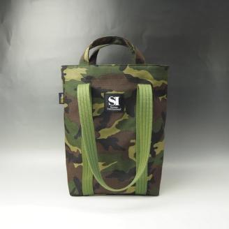 【1115】軽さと強度が魅力！コーデュラタテトートバッグ　迷彩柄