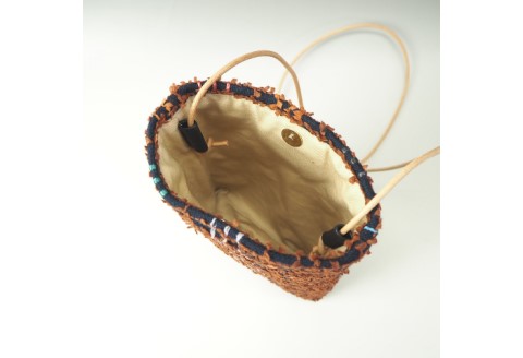 【0721-1】世界中で愛される！　リントンツイードサコッシュ　ブラウン