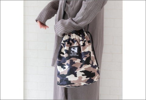 【0722-1】感動を生む吊り編みの技！天竺ニットリバーシブル巾着