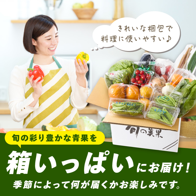 【0139-3】紀州の野菜・果物セット(15～20品目詰め合わせ)