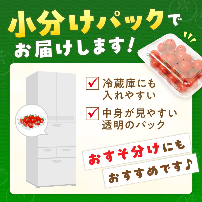 【0195-3】ミニトマト キャロルセブン 2kg【和歌山産】《先行予約》