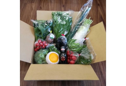 【0699-3】季節の野菜・果物・特産品お楽しみ詰め合わせセットA