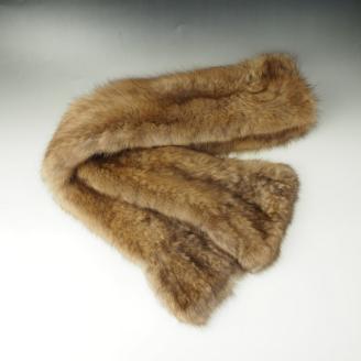 【0975】毛皮の王様 ロシアンセーブルヤーンロングマフラー ワイルド