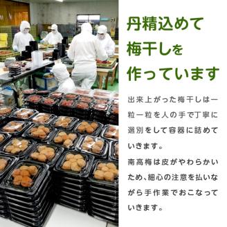 【0402-4】はちみつ梅干し（紀州南高梅）800g 中粒 2L 和歌山県産