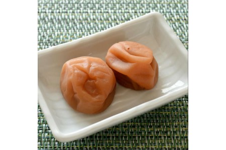 【0635-3】薬師梅贈答用　木箱入梅干し　うすしお・はちみつ各10粒