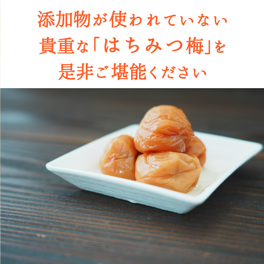 【1079-5】幸せのはちみつ梅干(紀州南高梅)700g A級 大粒 3L以上 和歌山県産 うめぼし 梅干し 梅  送料無料 ふるさと納税 梅干し はちみつ