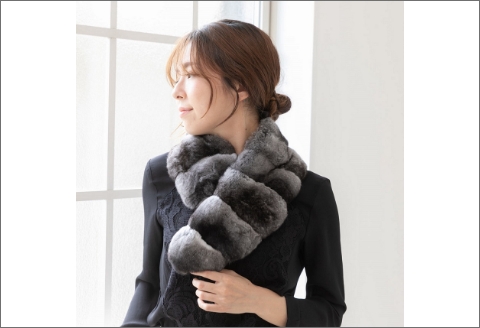 【0481】ミクロの感触 高級チンチラ ヘチマカラー ナチュラル