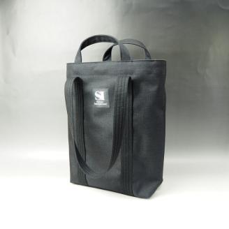 【1115-1】軽さと強度が魅力！コーデュラタテトートバッグ　ブラック