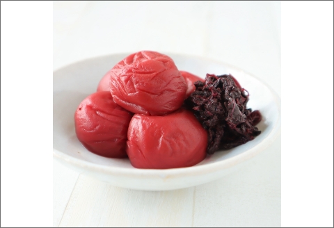 【0850-4】【紀州南高梅】しそ田舎梅干 特選A級 750g 調味料（アミノ酸等）無添加 着色料無添加