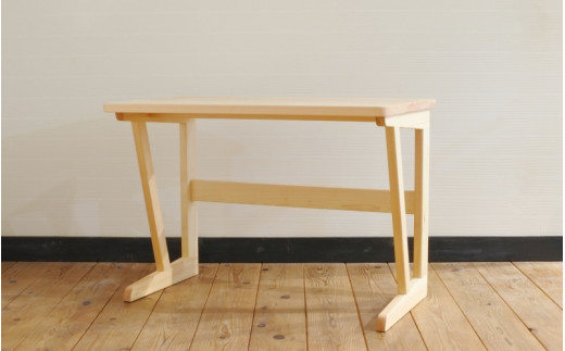 紀州ヒノキのライティングデスク / 和歌山 田辺市 龍神村 ひのき 檜 木  家具 つくえ 机 勉強机 入学祝【gwo027-1】