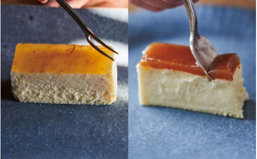 MOGAチーズテリーヌ（梅×１本・甘夏×１本）２本入りセット / 田辺市 チーズテリーヌ 梅チーズテリーヌ チーズケーキ お菓子 スイーツ ギフト プレゼント 甘夏チーズテリーヌ【mob003-1】