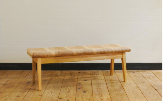 紀州スギのふんわりベンチ / 和歌山 田辺市 龍神村 紀州杉 杉 スギ 木  家具 ベンチ いす 椅子 【gwo026-1】