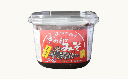 きのくにみそ（生みそ）すり 3.2kg（800g×4個） / 味噌 ミソ 生みそ 赤みそ 赤味噌 こし味噌 調味料 みそ汁  和歌山県 田辺市【kyj023-1】