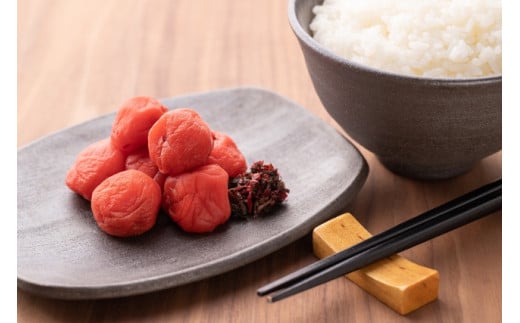 【紀州南高梅】ふるさとの梅干し うす塩梅×しそ漬セット 250g×2 / 和歌山 田辺 紀州 南高梅 お試し 試食 初めて 味見 特選 国産 おにぎり お弁当 二種 500g  免疫 塩分補給 【nmn002】