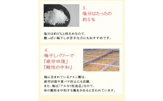 ふっくらはちみつ梅 計750g（約250g×3個） / 紀州南高梅 A級 はちみつ梅干し 梅干し 和歌山県産 田辺市 南高梅 梅干 はちみつ漬け みかんみつ【kfo011-1】