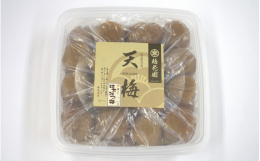 紀州南高梅 天梅(そらうめ)はちみつ 1kg 塩分約7％ A級品 大粒5Lサイズ /  梅干し 梅干 うめぼし 南高梅 はちみつ梅 はちみつ梅干し 国産 梅 うめ ウメ 健康 ご飯のお供 和歌山県 田辺市【bik001】