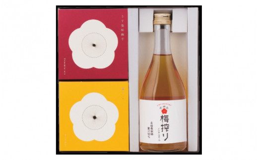 みんな元気セット（梅搾り490ml、うす塩味梅干250g、はちみつ梅干（蜜っこ）250g） / 和歌山 田辺市 紀州南高梅 南高梅 梅干し 梅干 梅 うめ 肉厚 お米 おにぎり 健康 うす塩味 はちみつ梅 梅シロップ うめシロップ セット 詰合せ【isg031-1】