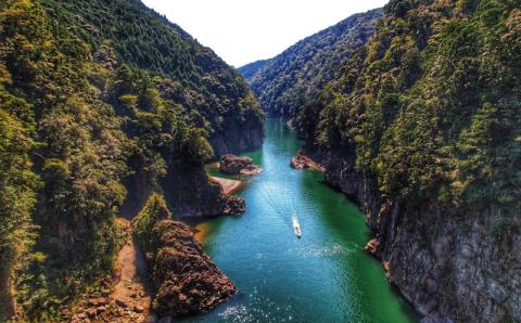 瀞峡めぐり乗船券（子ども1名分） 体験 チケット 田舎 船【kbn004】