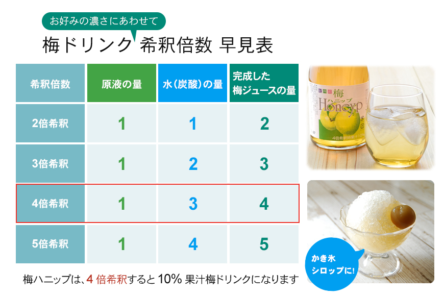 希釈用梅ドリンク 梅ハニップ 12本セット / 飲料 ジュース 梅 ドリンク【prm014A】