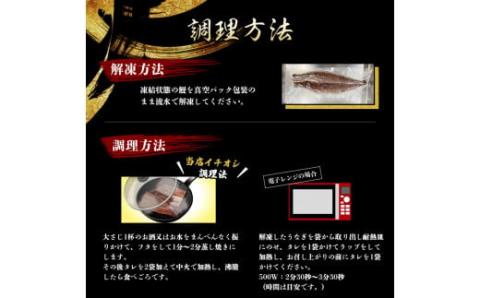 1尾約215g～240gのビッグサイズ うなぎ蒲焼 2尾 計約430g～480g （タレ・山椒付き） 【通常発送】【nks700B-y】