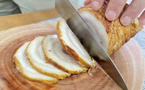 上州もち豚　焼豚 / バラ 肉  ロース 特製 チャーシュー 豚肉 豚 脂 ブロック 塊 ラーメン 焼き豚 煮豚 【sim203A】