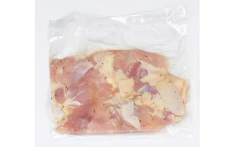 鶏　味付焼肉(塩だれ味) 400g×5パック 合計2kg【冷凍】 / 肉 鶏肉 小分け 味 焼き肉 焼肉 さつまいも鶏 鳥 薩摩【tnk202】