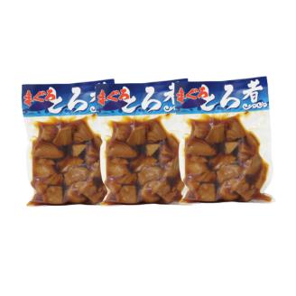 まぐろ とろ煮 180g×3個 / 鮪 マグロ 煮 角煮 おかず おつまみ ご飯のお供 人気 トロ 南紀勝浦【ttk007】