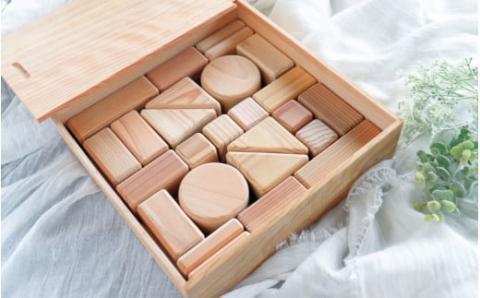 ふわまる積み木　 杢美-Mokuharu- おしゃれ 木製 木 杉 プレゼント ギフト【mkh010】