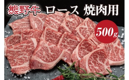 特選黒毛和牛 熊野牛 焼肉用ロース　約500g+100g【mtf410A_cp】