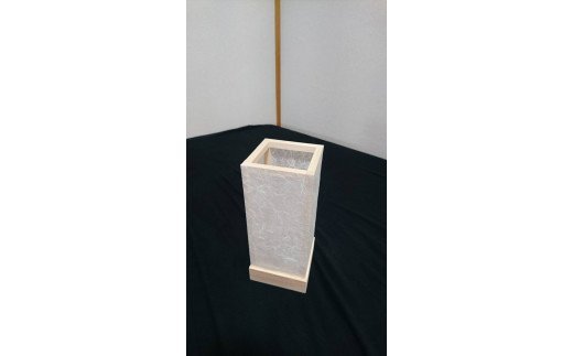 熊野のTOMOSHIBI工作キット ひのき 行灯　【自宅で簡単】  伝統 工芸品 インテリア【ikr001】