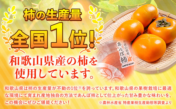 和歌山県産 あんぽ柿 70g×8個セット 紀の川市厳選館《90日以内に出荷予定(土日祝除く)》和歌山県 紀の川市 種なし柿 干し柿 ドライフルーツ カキ かき ジューシー フルーツ 和菓子---wsk_gsk44_30d_23_12000_8k---
