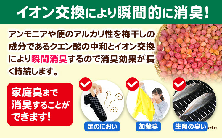 脱臭梅配合 固まるトイレ砂 4L センターバレイ《30日以内に出荷予定(土日祝除く)》和歌山県 紀の川市 トイレ砂 猫 ペット 天然素材 100％ 脱臭梅 梅 ベントナイト 固まる砂 SDGs アップサイクル 瞬間消臭 長時間消臭 送料無料---wsk_sbr3_30d_24_8000_4l---