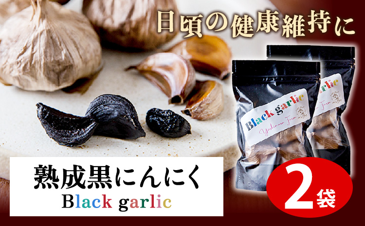 熟成黒にんにく2袋(1袋150g×2)ロイヤルリノベーション株式会社《90日以内に出荷予定(土日祝除く)》---wsk_clyjykr_90d_22_11000_300g---