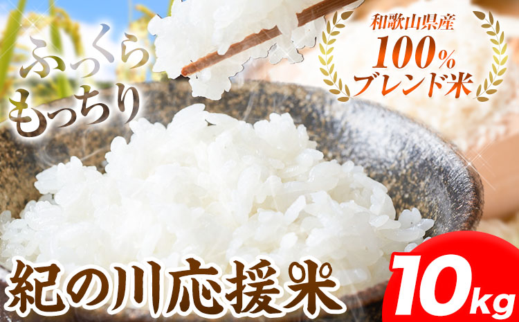 令和6年産 米 10kg お米 白米 10キロ 紀の川応援米[30日以内に出荷予定(土日祝除く)]和歌山県 紀の川市 送料無料 国産 こめ 米 白米 精米---wfn_wlocal32_30d_24_19000_10kg---