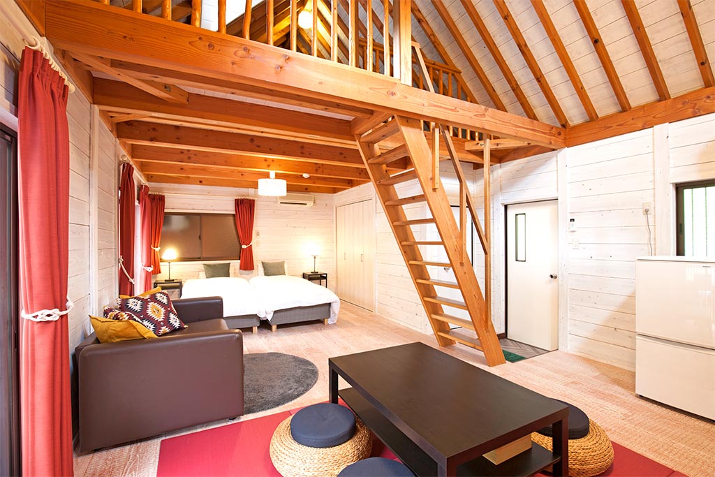  たまゆらの里ペア宿泊券【素泊まりプラン】(日～金(祝日の前日を除く) / 宿泊 宿 コテージ  グランピング BBQ 【tys003B】