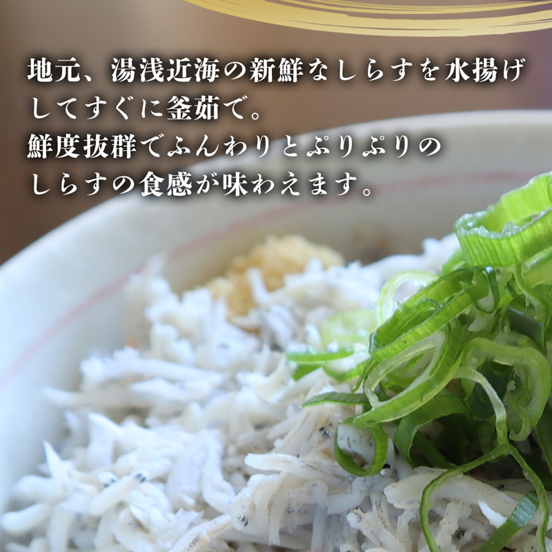 紀州和歌山湯浅産 釜揚げしらす 500g(100g×5) ※冷凍発送 シラス 釜揚げシラス 海産 海の幸 魚 さかな【uot786A】