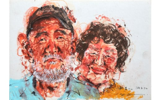 似顔絵 3名様  Sサイズ(242×333mm) 【stt003】