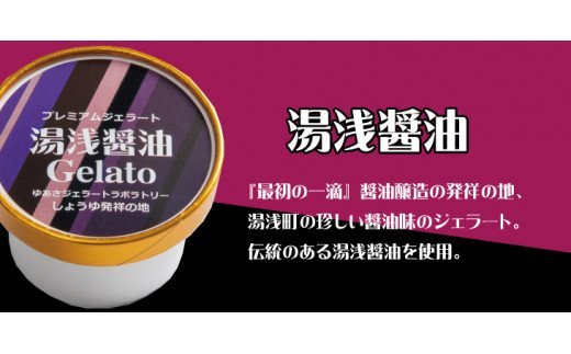 プレミアムジェラート 湯浅醤油12個セット アイスクリームセット 100mlカップ ゆあさジェラートラボラトリー / アイス アイスクリーム ジェラート スイーツ [kmtb700-05]