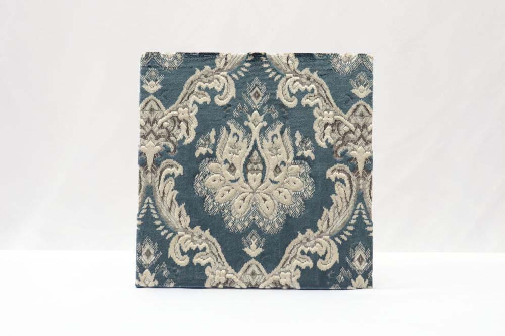 金華山織ファブリックパネル ベニス ブルー 3枚組 約27cm×27cm×2.5cm 株式会社中矢パイル【KSK5】