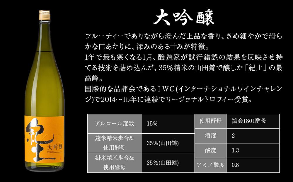 紀土 大吟醸 1.8Ｌ ［Hw4］