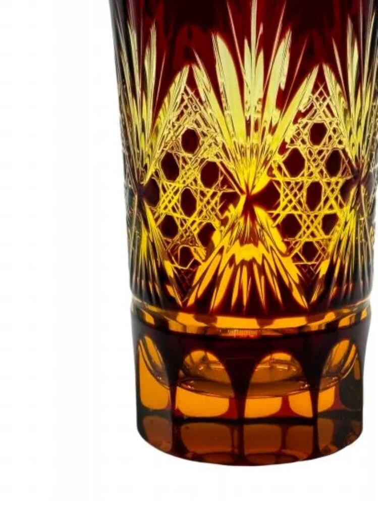 KRビールグラス琥珀‐レッド ［NF43］