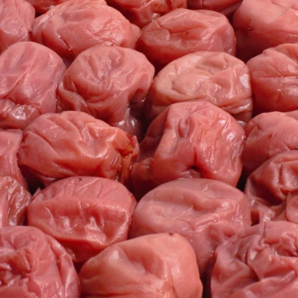 家庭用 紀州南高梅 しそ梅干し 500g つぶれ梅 塩分ひかえめ［IKE84］