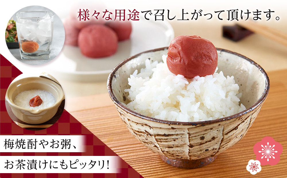 梅心（うめごころ）ながおかや 紀州花のうめ（しそ梅）１kg