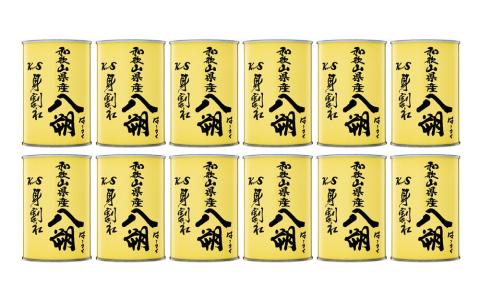 和歌山県産八朔缶詰（身割れ）425ｇ×12缶セット【入金確定後より7営業日以内に発送予定】