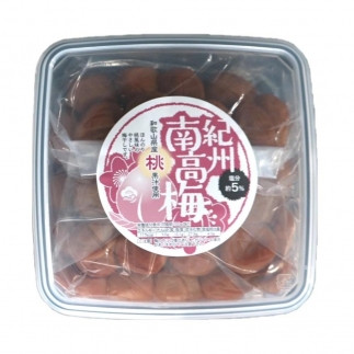 紀州南高梅 桃風味梅干 500g ご家庭用【US28】