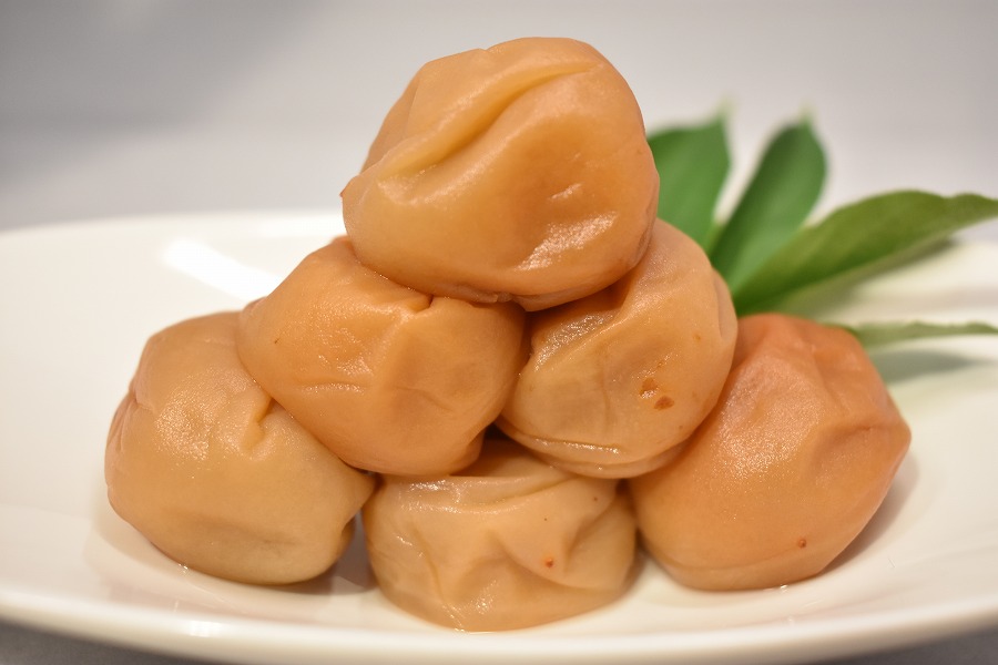 高級南高梅うす塩400g入 紀州塗箱 網代模様仕上 【SW80】