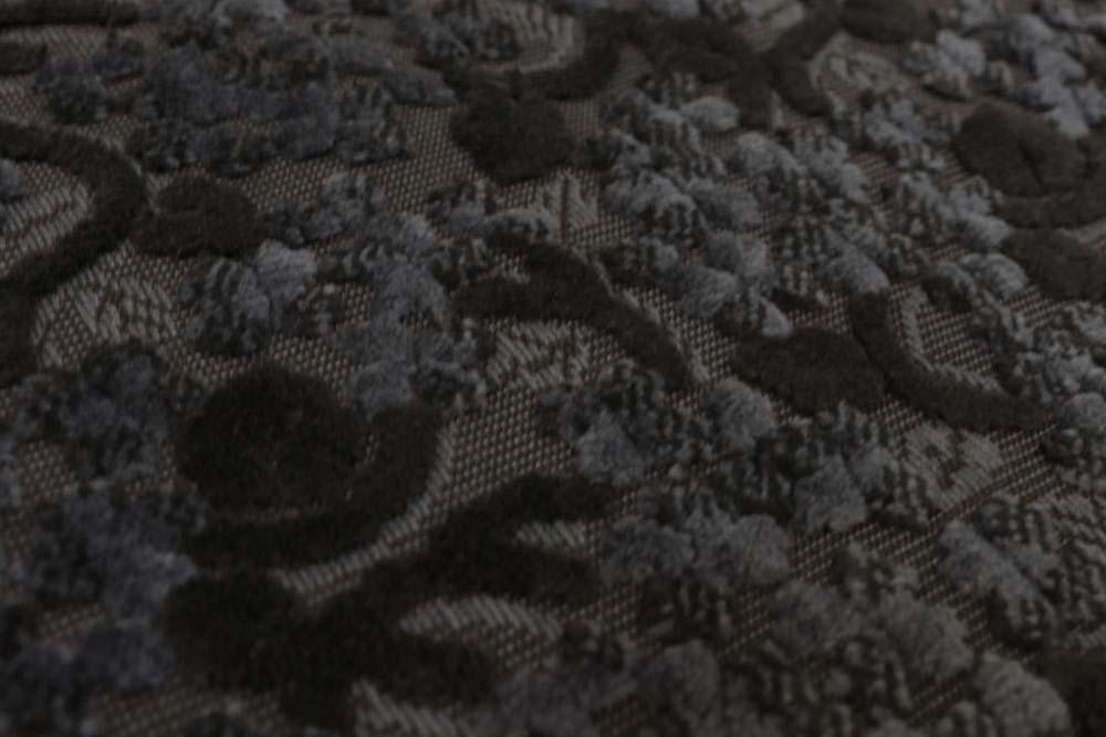 金華山織 うだつ型 スリッパ ネイビー 1足 約23.5cm～26.5cm クローバー 株式会社中矢パイル【KSK3】