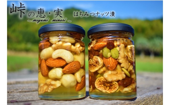 ナッツの蜂蜜漬2種セット【峠の恵】【峠の実】 【SW18】