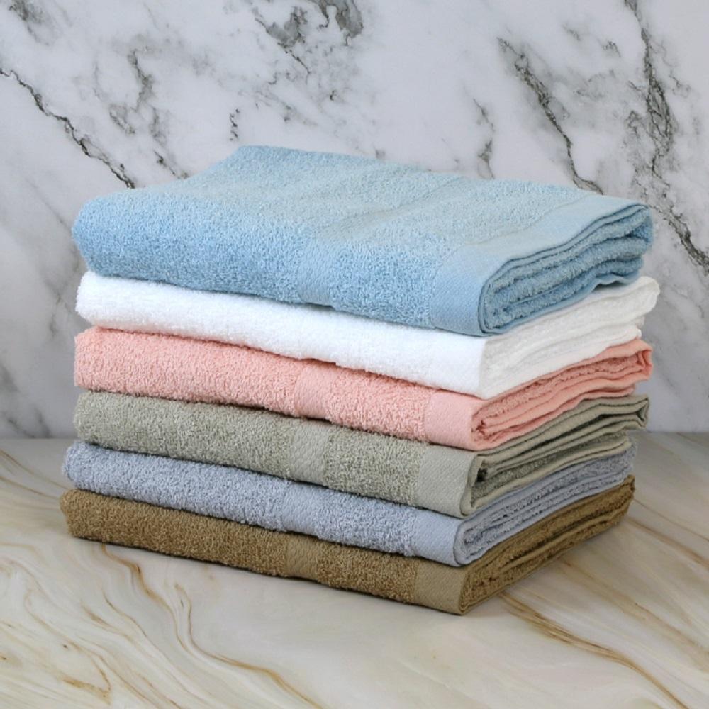 お洗濯がラクチン バスタオル モノトーンカラー おまかせ1枚　入金確認後30日以内に順次出荷(土日祝除く）